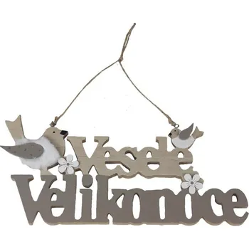 Velikonoční dekorace Nápis Veselé Velikonoce D4960