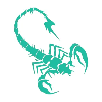 Polep vozidla Štír 020 pravá (25 - tyrkysová) SAMOLEPKA NA AUTO, NÁLEPKA, FÓLIE, POLEP, TUNING, VLASTNÍ TEXT, TISK, AUTOSAMOLEPKY.cz, POLEPY, OBRÁZEK, LOGO, 3D STICKERS