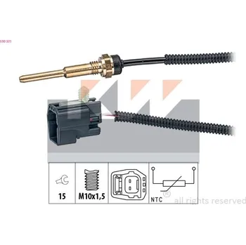 Čidlo automobilu Snímač, teplota chladiva KW 530 331