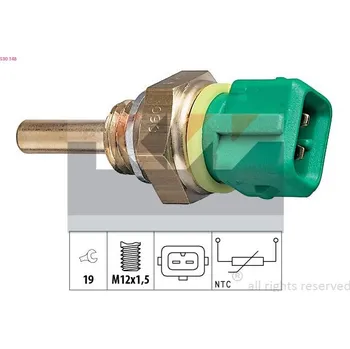 Čidlo automobilu Snímač, teplota chladiva KW 530 148