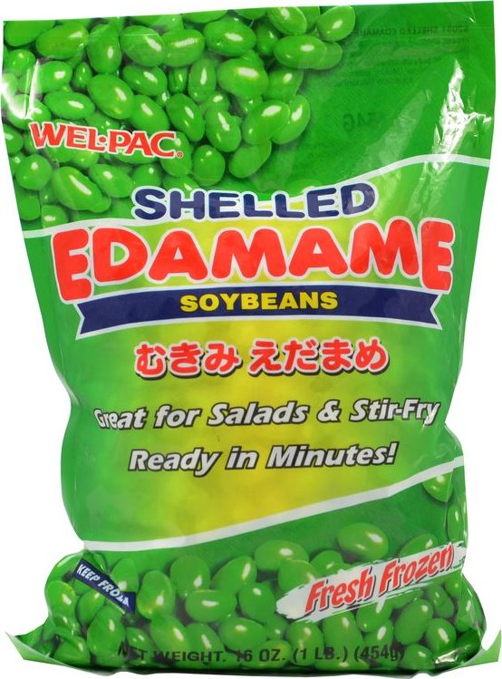 Wel-Pac Edamame Mukimi sójové lusky, 454 g