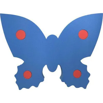 Plovací deska Matuška Dena Plavecká deska Motýl 390x300x38 mm Modrá