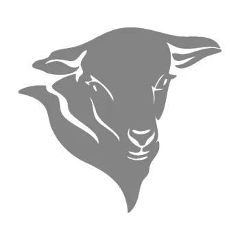 Samolepící dekorace SAMOLEPKA Ovce 001 pravá hlava (17 - šedá) NA AUTO, NÁLEPKA, FÓLIE, POLEP, TUNING, VLASTNÍ TEXT, TISK, AUTOSAMOLEPKY.cz, POLEPY, OBRÁZEK, LOGO, SAMOLEPKY