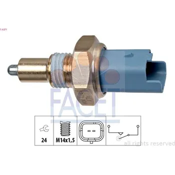 Spínač, světlo zpátečky FACET 7.6271