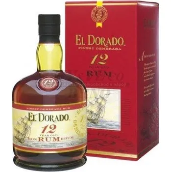 Rum El Dorado 12y 40% 0,7 l (karton)