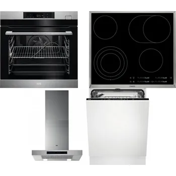 Set domácích spotřebičů AEG BSK782380M + AEG Mastery DirectTouch HK654070XB + AEG Mastery DBB5660HM + AEG FSK73607Z