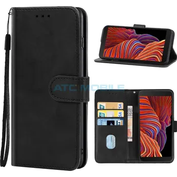 Pouzdro na mobilní telefon Pouzdro Shield4U Samsung Galaxy XCover 5 (SM-G525) otevírací černé a zpět 34 Kč s ATC Clubem