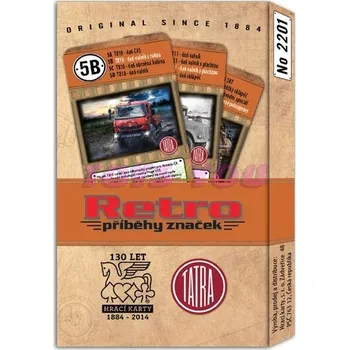 Karetní hra Kvarteto 2201 Retro Tatra