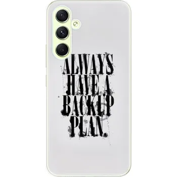 Pouzdro na mobilní telefon Odolné silikonové pouzdro iSaprio - Backup Plan - Samsung Galaxy A54 5G