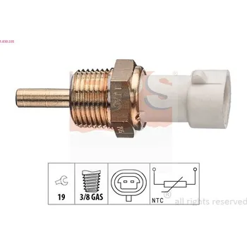 Auto-moto Snímač, teplota chladiva EPS 1.830.335