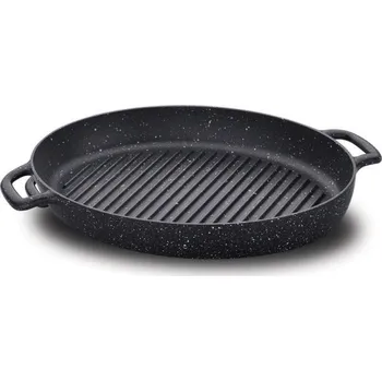 Pánev KORKMAZ Gusto Plus Gril pánev Volkanit 35 x 25 cm