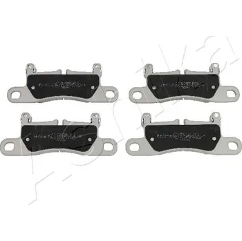 Brzdová destička Sada brzdových destiček, kotoučová brzda ASHIKA 51-00-0925