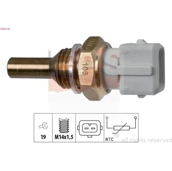 Autoelektrika Snímač, teplota chladiva EPS 1.830.126