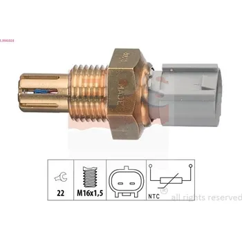 Autoelektrika Snímač, teplota nasávaného vzduchu EPS 1.994.024