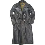 Kabát důstojnický kožený ČERNÝ 58 - Skladem