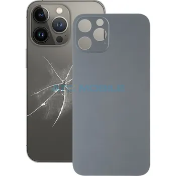 Telefonní příslušenství iPhone 13 Pro zadní kryt (sklo) černý (Graphite) s logem (OEM) - Big Hole a zpět 17 Kč s ATC Clubem