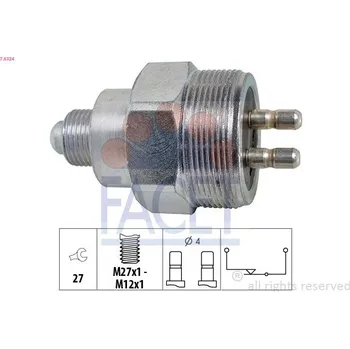 Auto-moto Spínač, světlo zpátečky FACET 7.6324