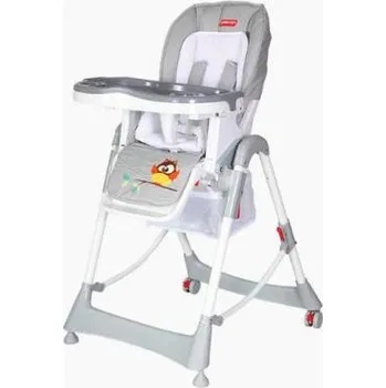 Jídelní židlička Patron bohemia Dětská jídelní židlička Patron TROLL Owl light grey 2025