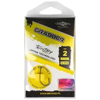 Rybářský háček Háčky Mikado-TerriTory - GRABBER č.1, očko