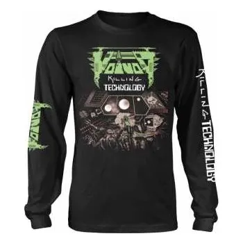 Merch Voïvod: Tričko S Dlouhým Rukávem Killing Technology M 2019