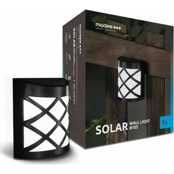 Stojací lampa Modee LED solární nástěnné svítidlo ML-WS103