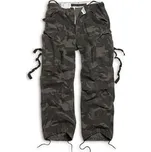 Kalhoty VINTAGE FATIGUE BLACK CAMO XXL - Skladem