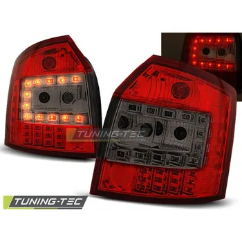 Zadní světlomet Tuning-Tec Zadní čirá LED světla Audi A4 Avant (2001 - 2004) červené kouřové