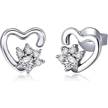 Náušnice Dámské stříbrné náušnice VANESSA Ag 925