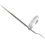 Přelarvovací lžička s lupou nerez