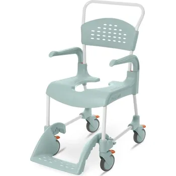 Toaletní křeslo Etac CLEAN Etac CLEAN výška sedu 49 cm, zelená barva