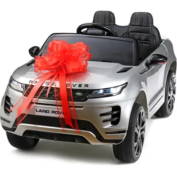 Dětské elektrovozidlo Dárková mašle XL na dětské elektrické vozítko, červená