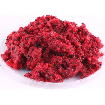 Návnadová surovina Krmiva Hulín Drcený partikl - CORN MIX - Jahoda 1,5 kg