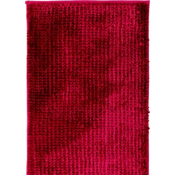 Koupelnová předložka BO-MA Koupelnová předložka ELLA MICRO červená BARVA: Červená, ROZMĚR: 40x50 cm