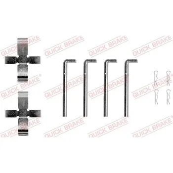 Brzdový systém Sada příslušenství, obložení kotoučové brzdy Quick Brake 109-0968