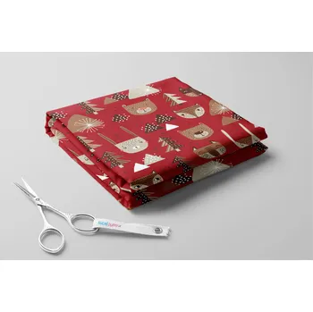 Softshell letní, Lišky a medvědi Barva: Červená Ferrari