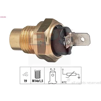 Autoelektrika Snímač, teplota oleje EPS 1.830.096