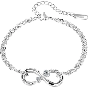 Náramek Dámský náramek z chirurgické oceli SERENITY