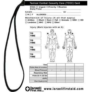 Lékárnička TCCC karta