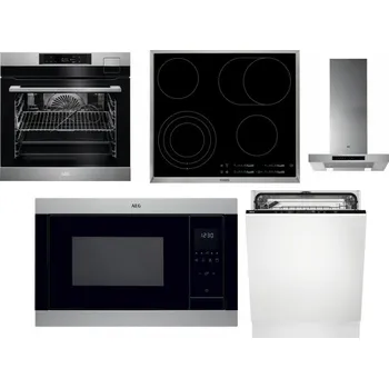 Set domácích spotřebičů AEG BSK792380M + AEG Mastery DirectTouch HK654070XB + AEG Mastery DBB5660HM + AEG Mastery MSB2547D-M + AEG FSK73607Z
