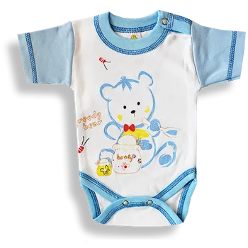 BABY´S WEAR Body pro miminka, krátký rukáv- GREEDY BEAR Velikost: 92 (18-24m)