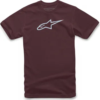 ALPINESTARS triko AGELESS maroon/mist - 2XL