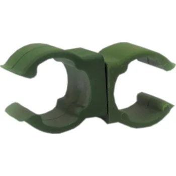 Opora na rostlinu M.A.T. Group Spona plastová pro zahradní opěrné tyče, pr. 16 mm - sada 10 ks