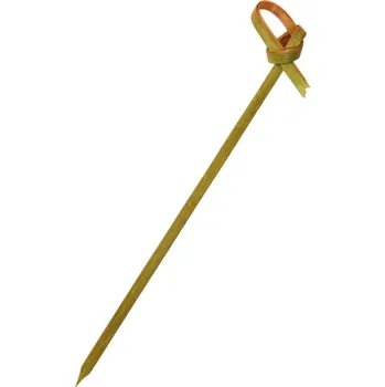 Party nádobí Napichovátka ozdobná UZLÍK 9 cm (100 ks)