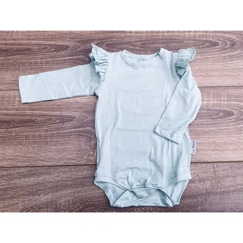 Kojenecký body Taturo Body s volánky mátové 62 modrá