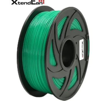 Filament XtendLAN PLA filament 1,75mm průhledný zelený 1kg