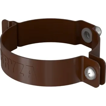 okap BRYZA Objímka svodu pozinkovaná Ø 100 mm, Hnědá RAL 8017