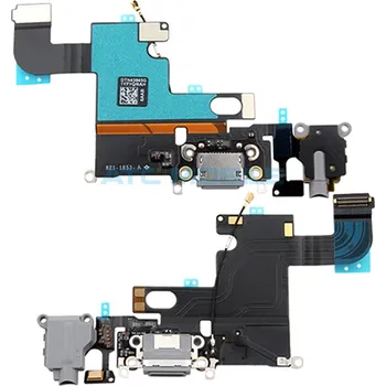 iPhone 6 Plus flex nabíjecího konektoru a AV černý, originální a zpět 11 Kč s ATC Clubem