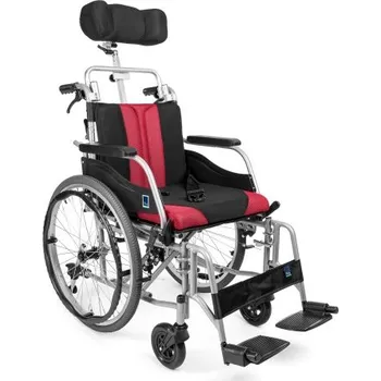 Invalidní vozík Timago International Group PREMIUM-TIM - hliníkový invalidní vozík se stabilizací zad a hlavy Šíře sedu: Šíře sedu 46 cm