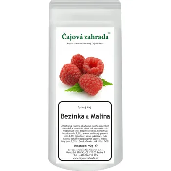 Čaj Čajová zahrada Rooibos Bezinka & Malina Varianta: rooibos čaj 500g