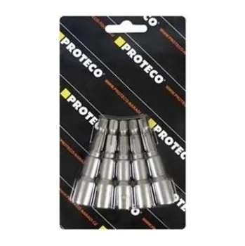 Gola hlavice PROTECO hlavice nástrčná 6 mm sada 5 ks s magnetem stopka 1/4"